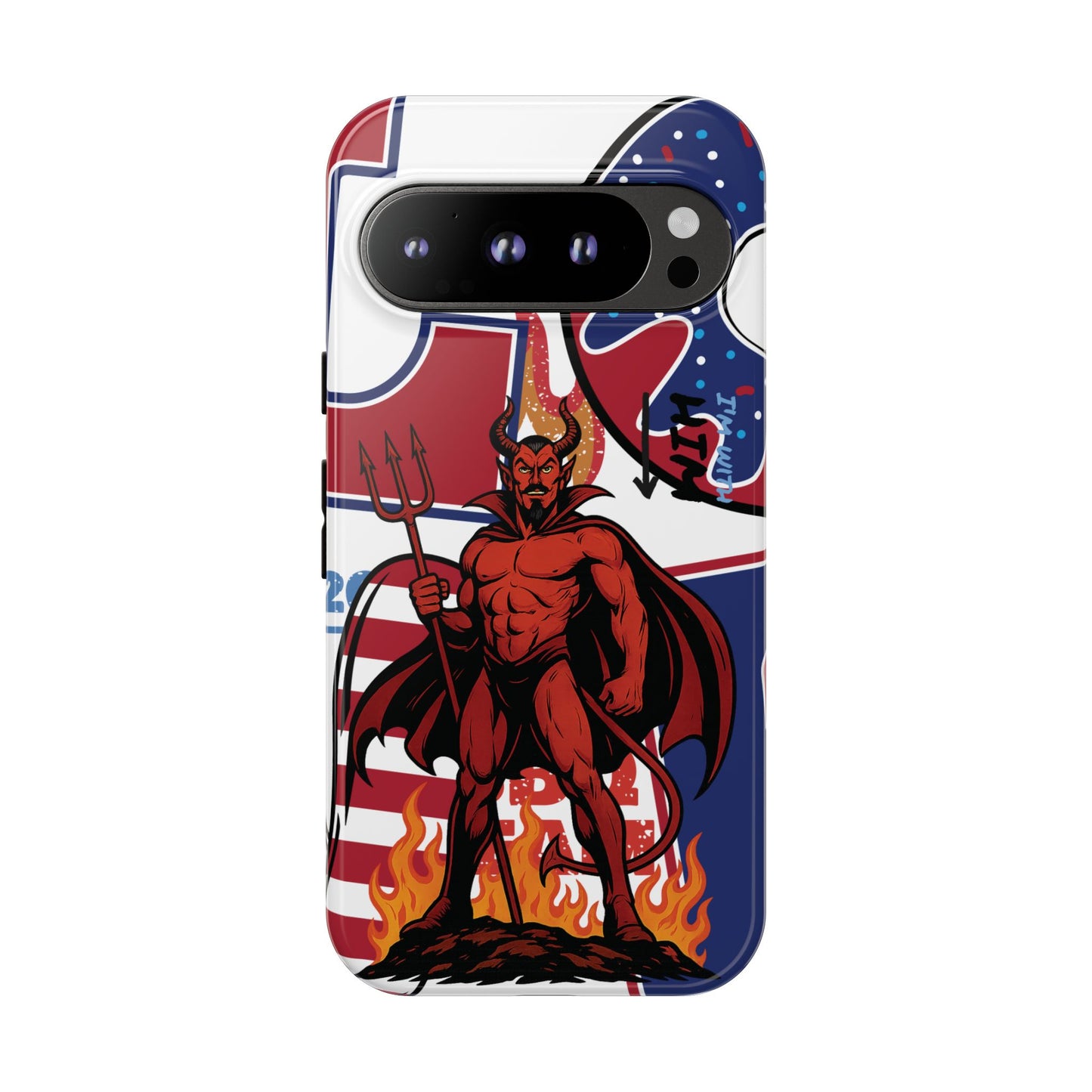"From Hell with Love" phone case straight from hell