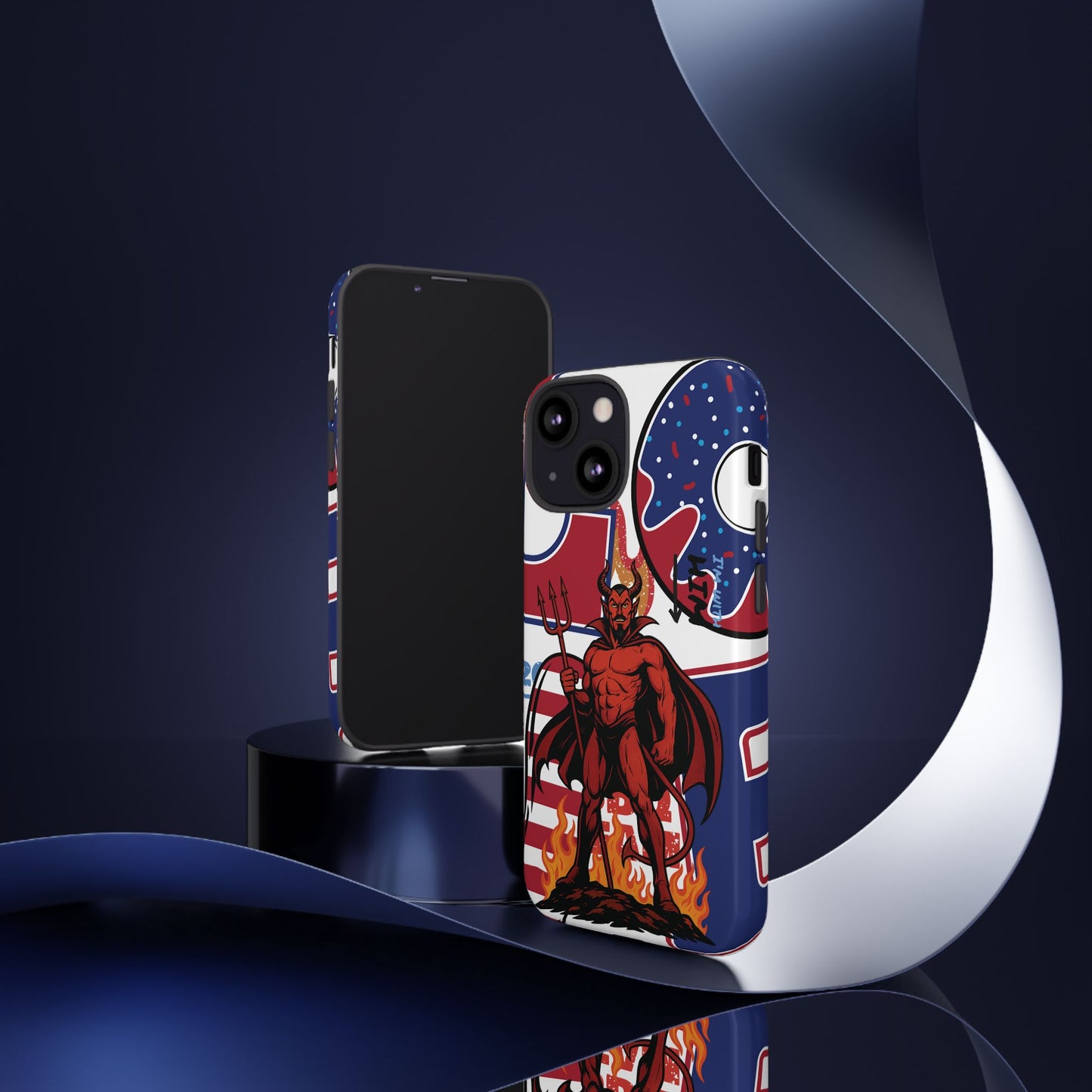 "From Hell with Love" phone case straight from hell
