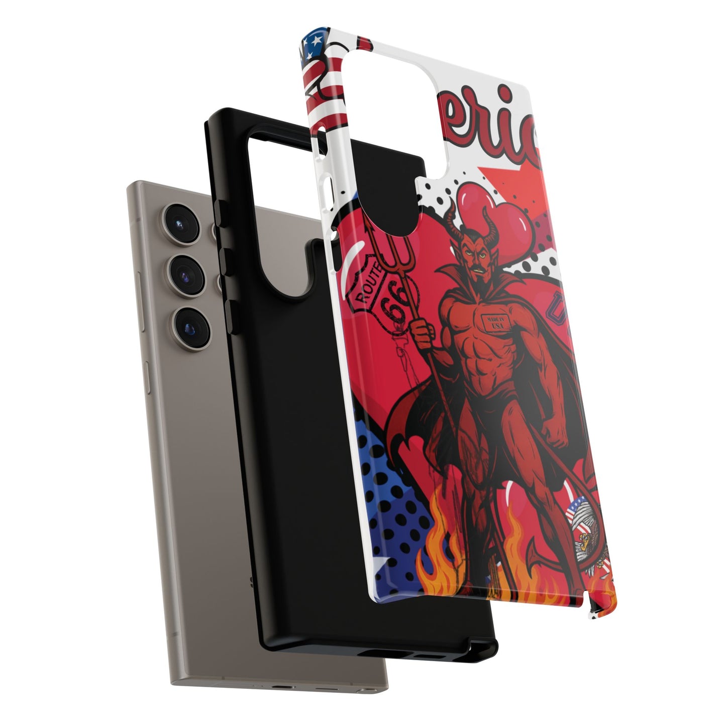 Etui na telefon „From Hell with Love - Made in USA” prosto z piekła rodem