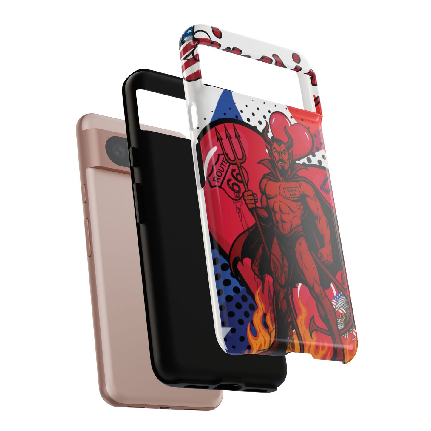 Etui na telefon „From Hell with Love - Made in USA” prosto z piekła rodem