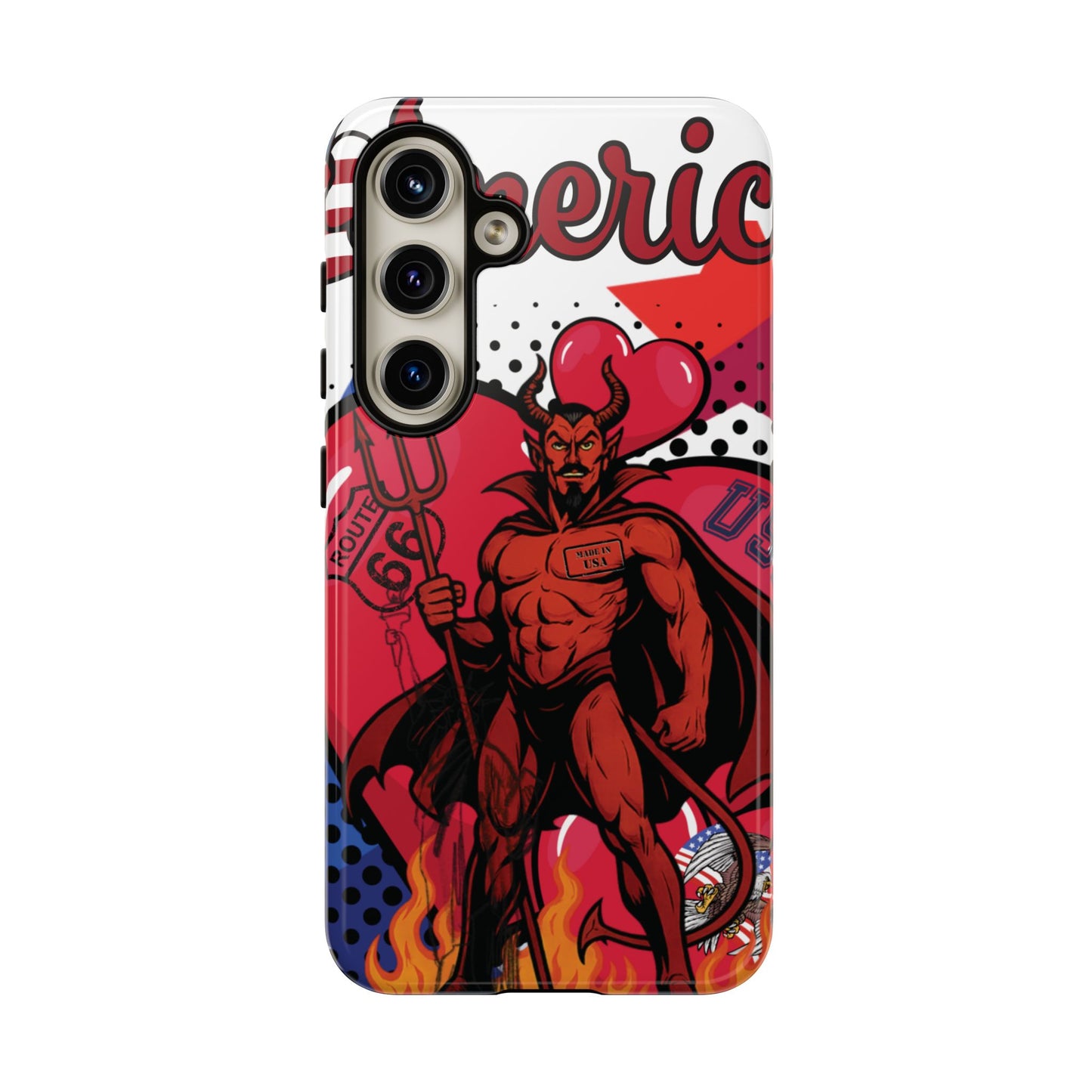 Etui na telefon „From Hell with Love - Made in USA” prosto z piekła rodem