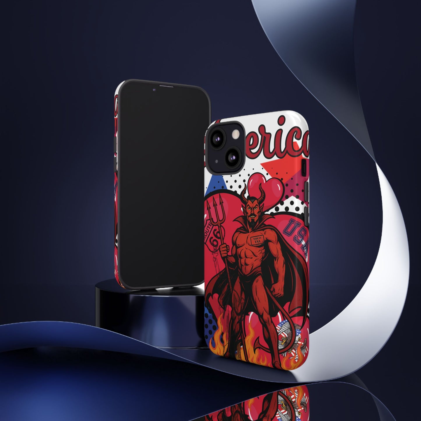 Etui na telefon „From Hell with Love - Made in USA” prosto z piekła rodem