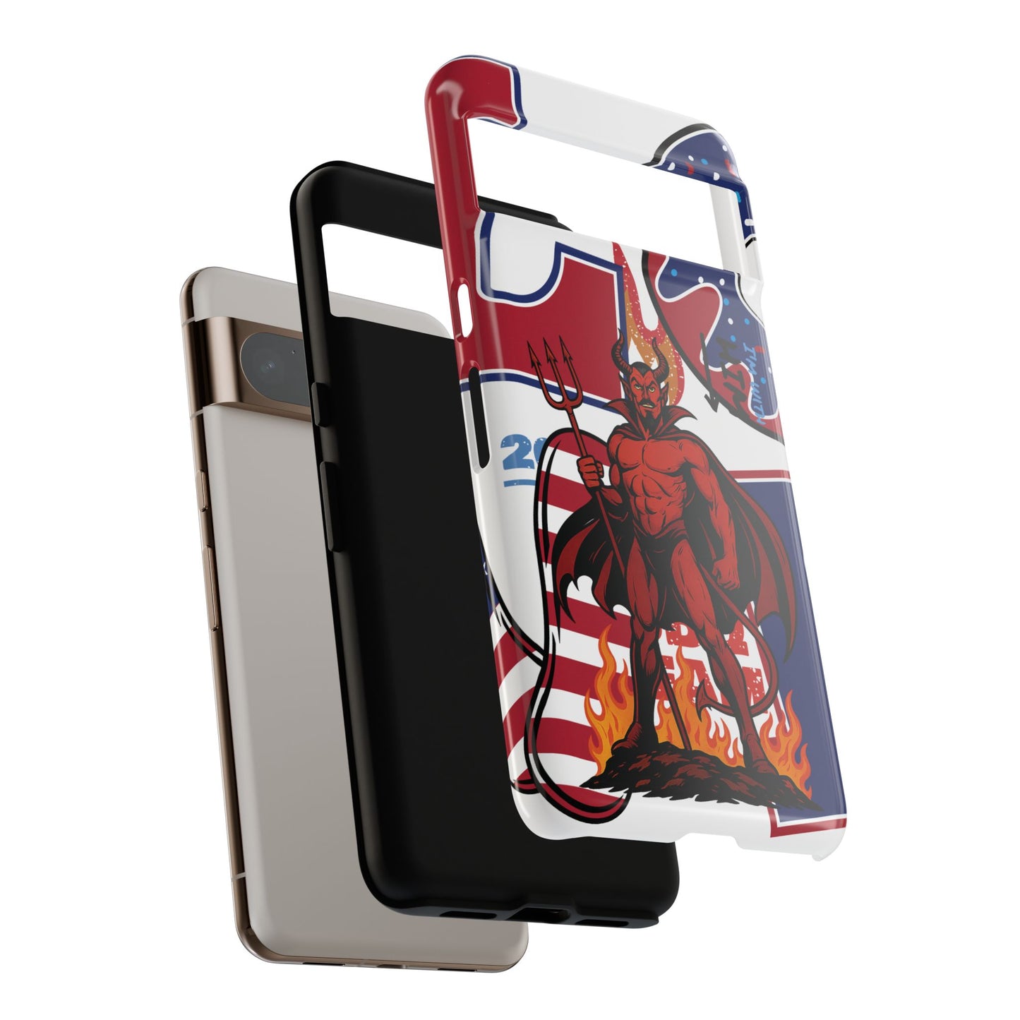 "From Hell with Love" phone case straight from hell