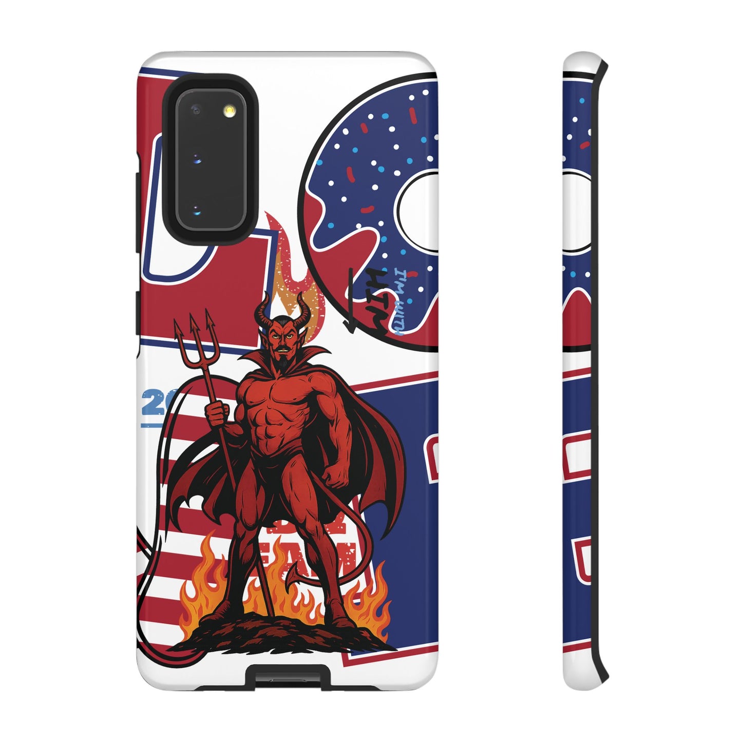 "From Hell with Love" phone case straight from hell