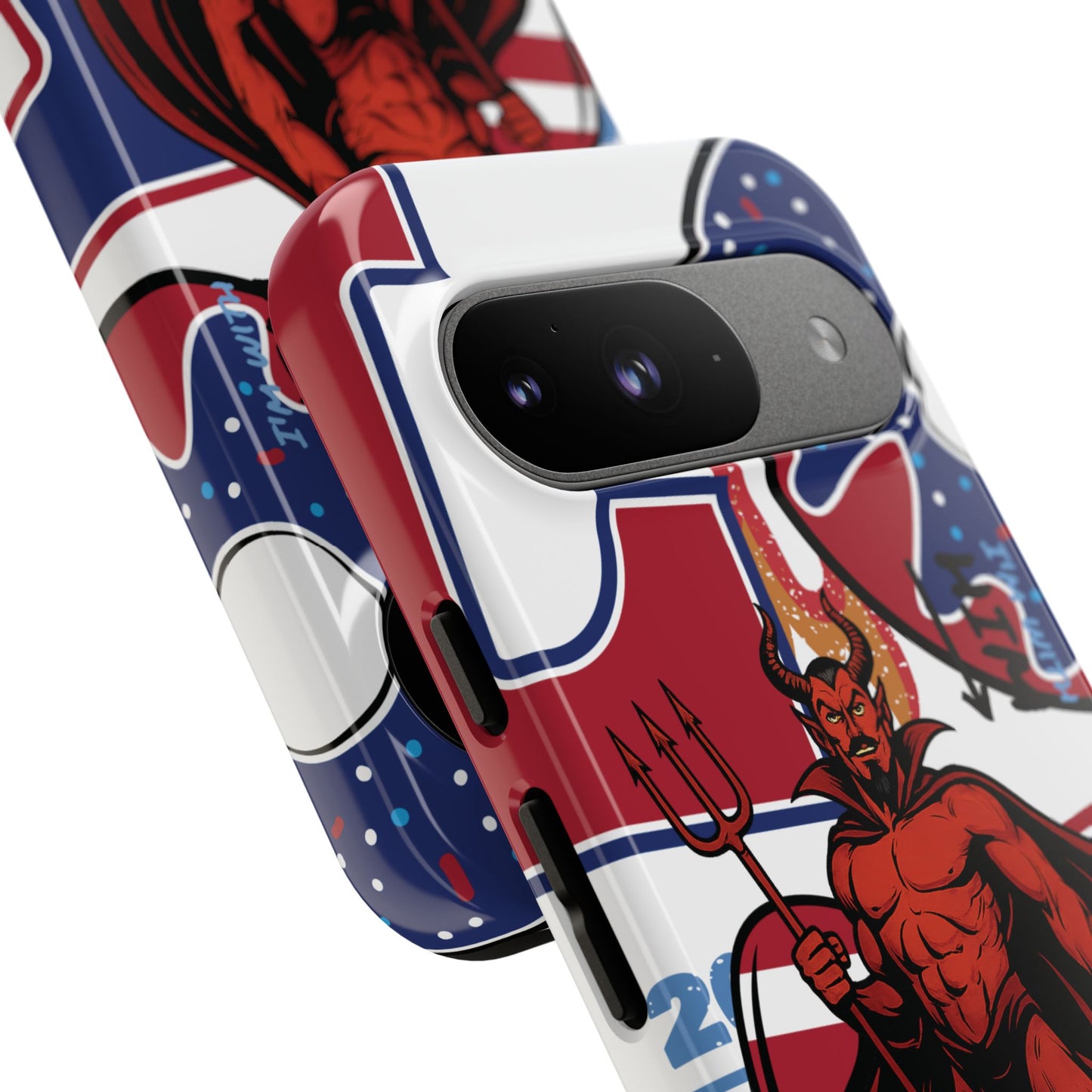 "From Hell with Love" phone case straight from hell
