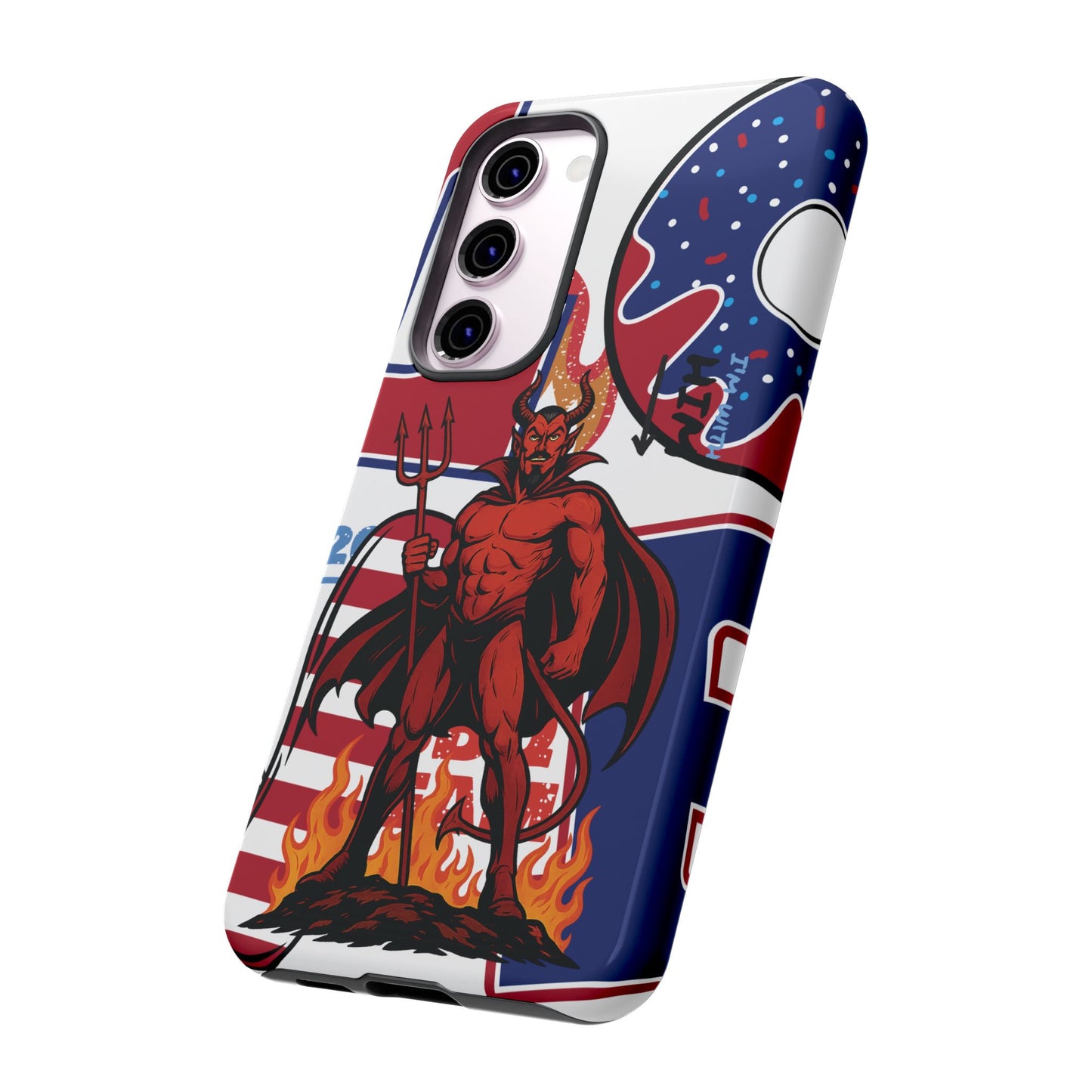 "From Hell with Love" phone case straight from hell