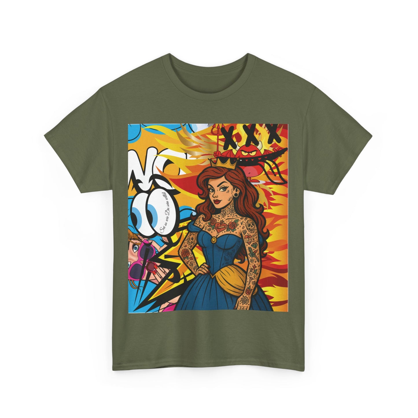 Inked Royalty – Napisz własną bajkę, koszulka Pop Art