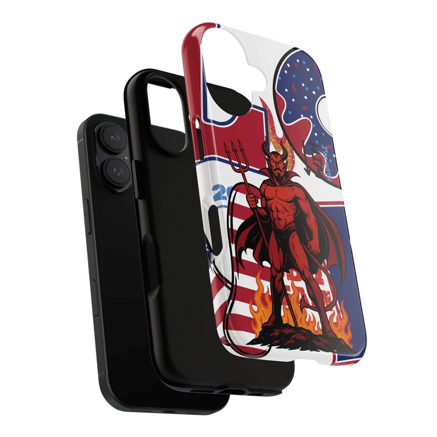"From Hell with Love" phone case straight from hell