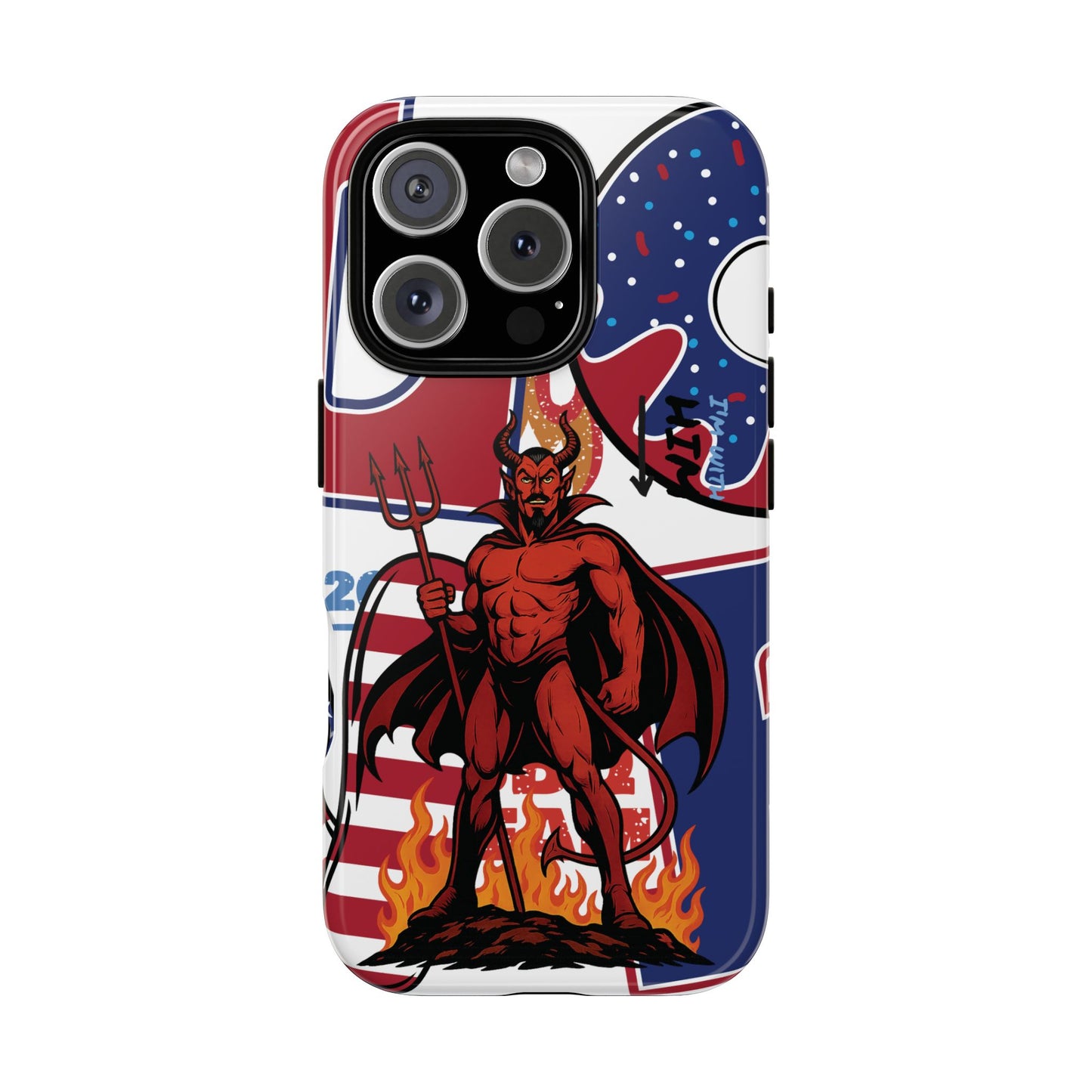 "From Hell with Love" phone case straight from hell