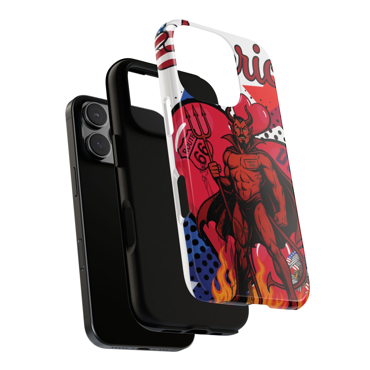 Etui na telefon „From Hell with Love - Made in USA” prosto z piekła rodem