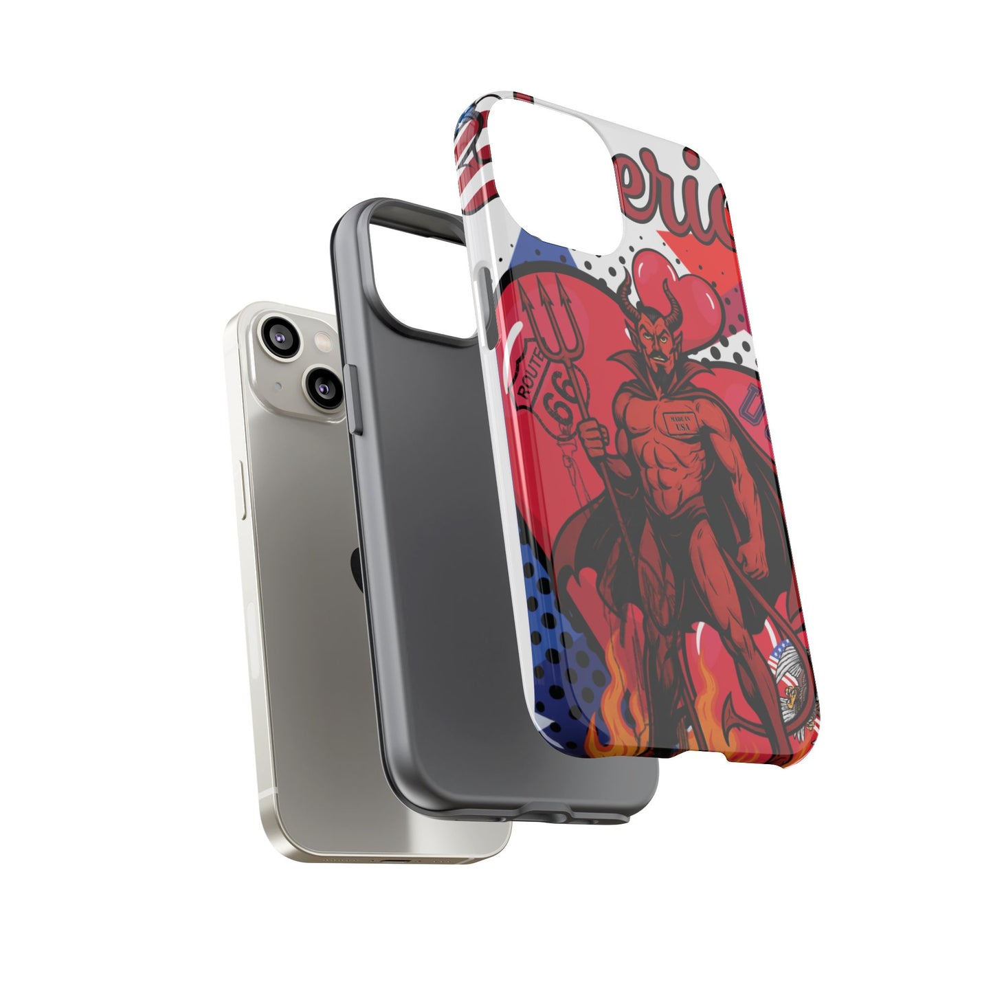 Etui na telefon „From Hell with Love - Made in USA” prosto z piekła rodem