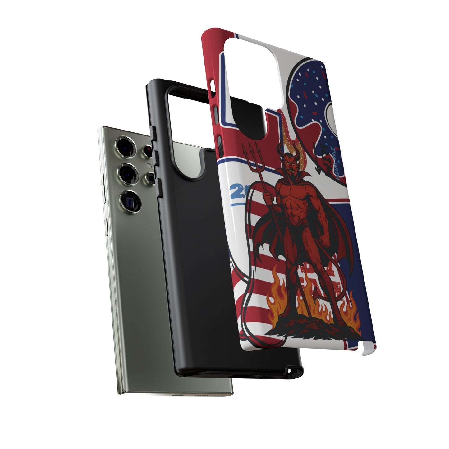 "From Hell with Love" phone case straight from hell