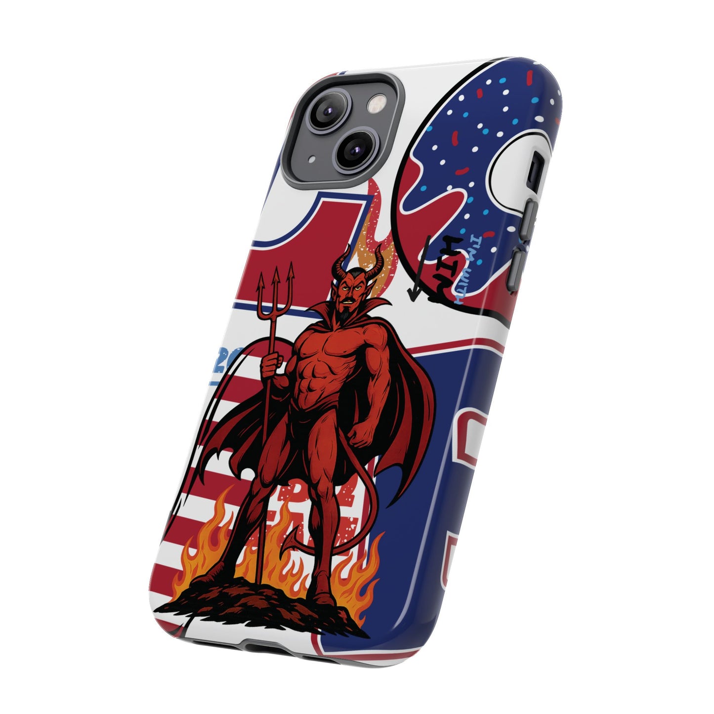 "From Hell with Love" phone case straight from hell