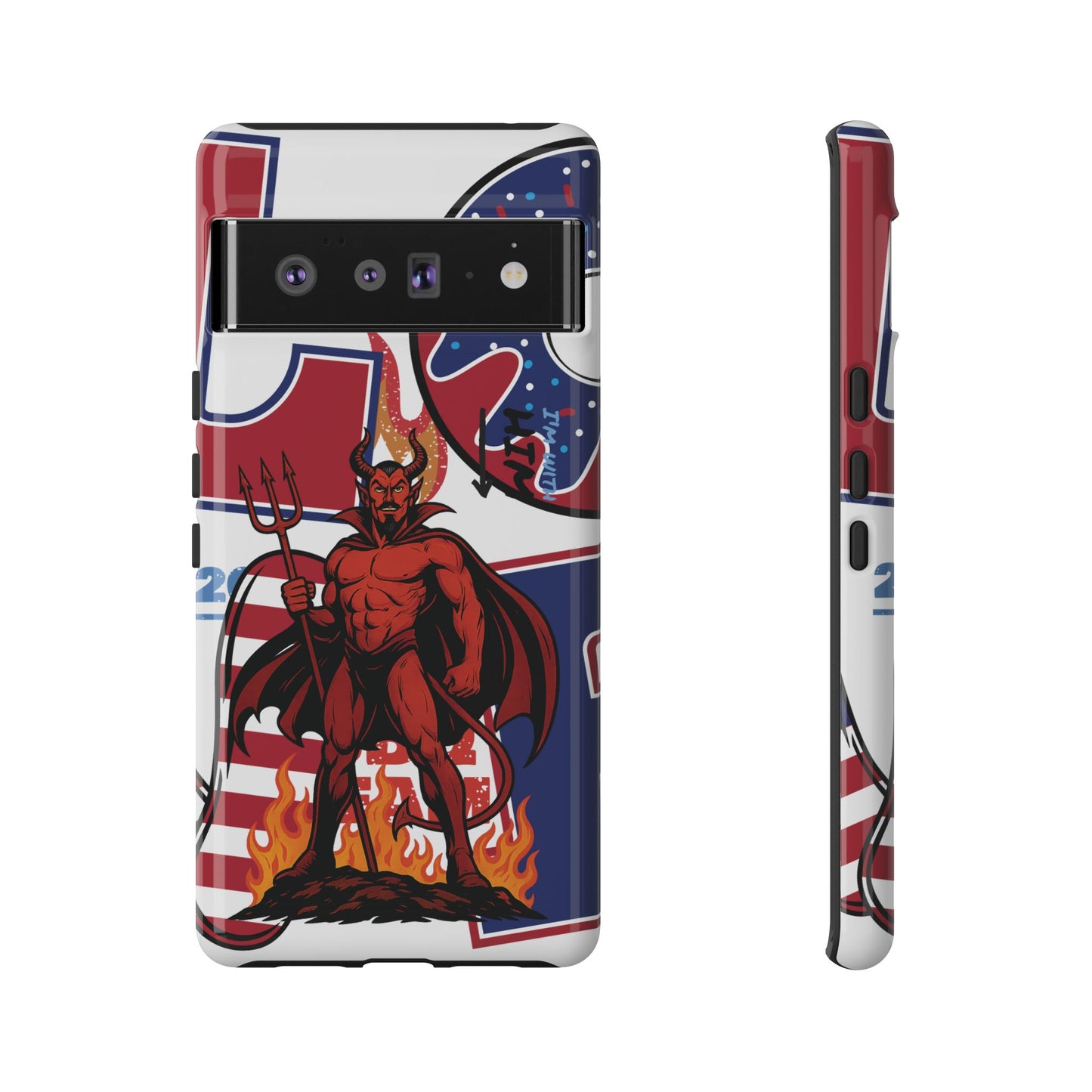 "From Hell with Love" phone case straight from hell