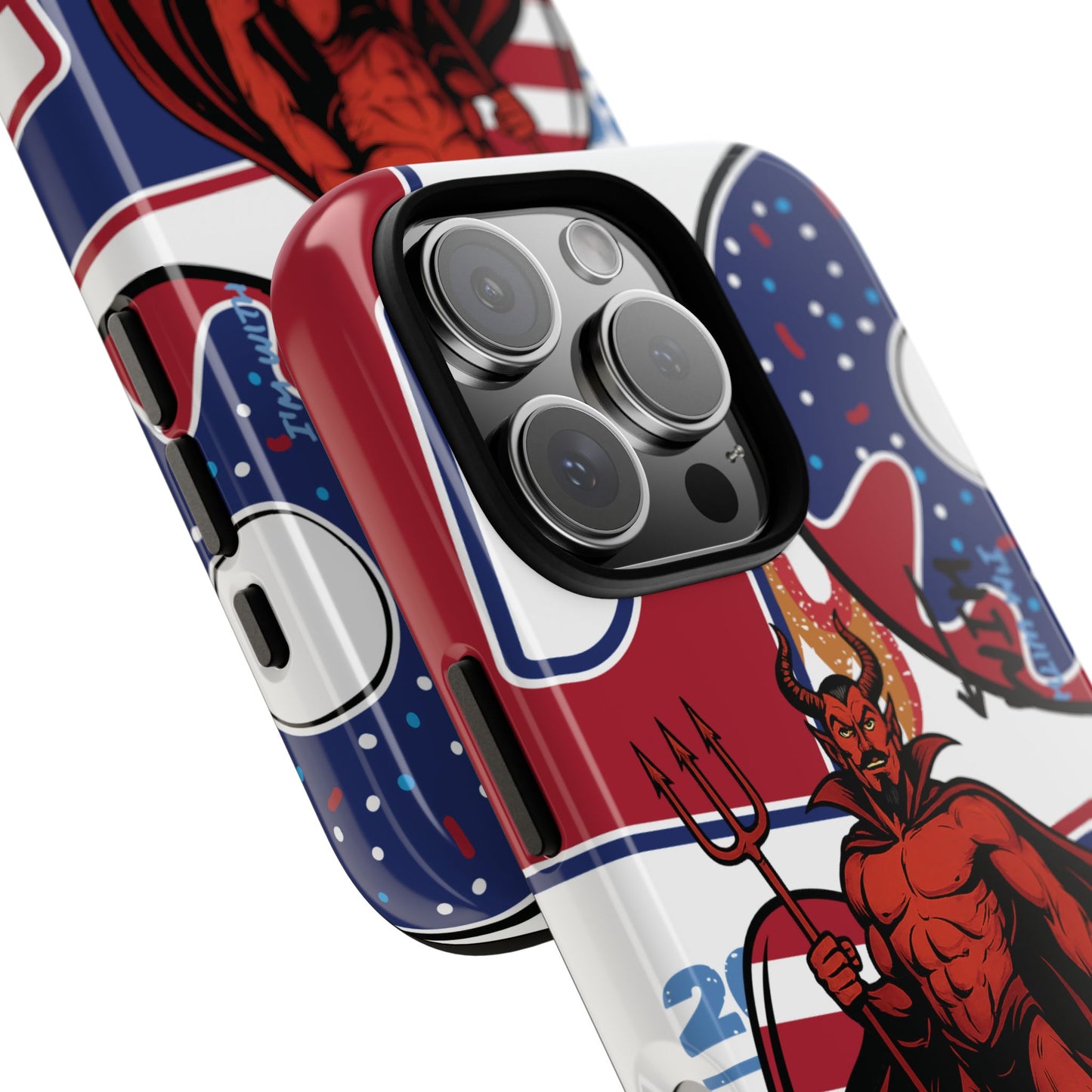"From Hell with Love" phone case straight from hell