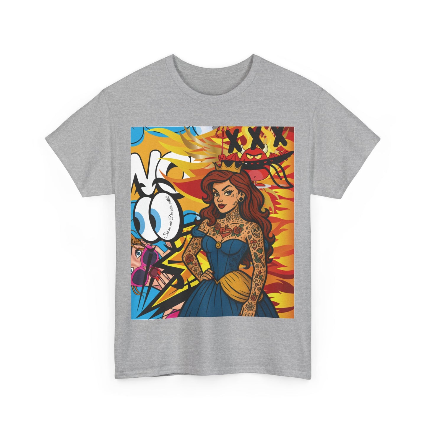 Inked Royalty – Napisz własną bajkę, koszulka Pop Art