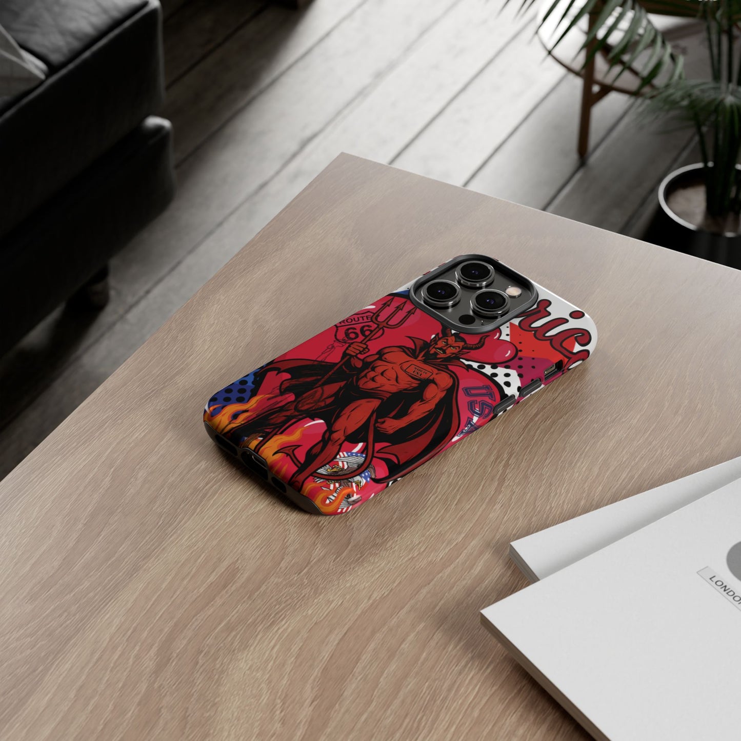 Etui na telefon „From Hell with Love - Made in USA” prosto z piekła rodem