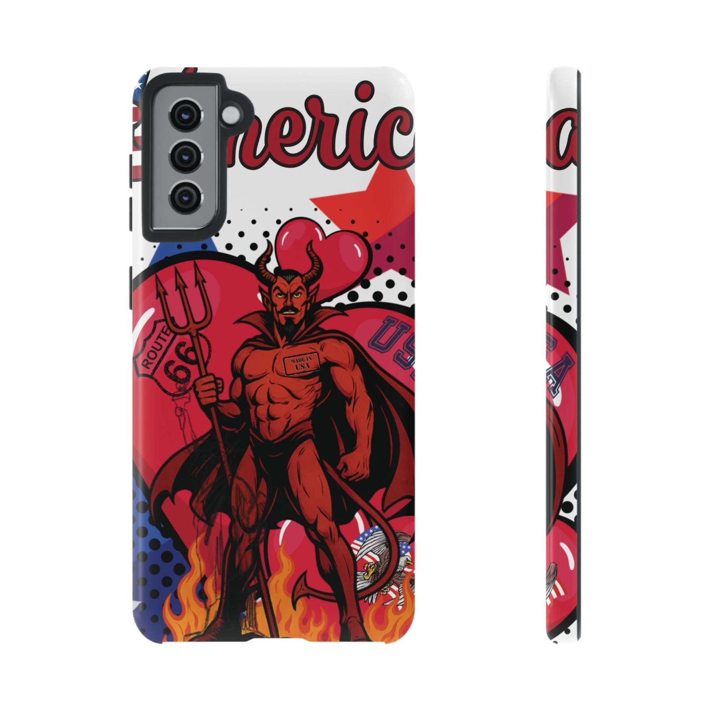 "From Hell with Love - Made in USA" Handyhülle direkt aus der Hölle