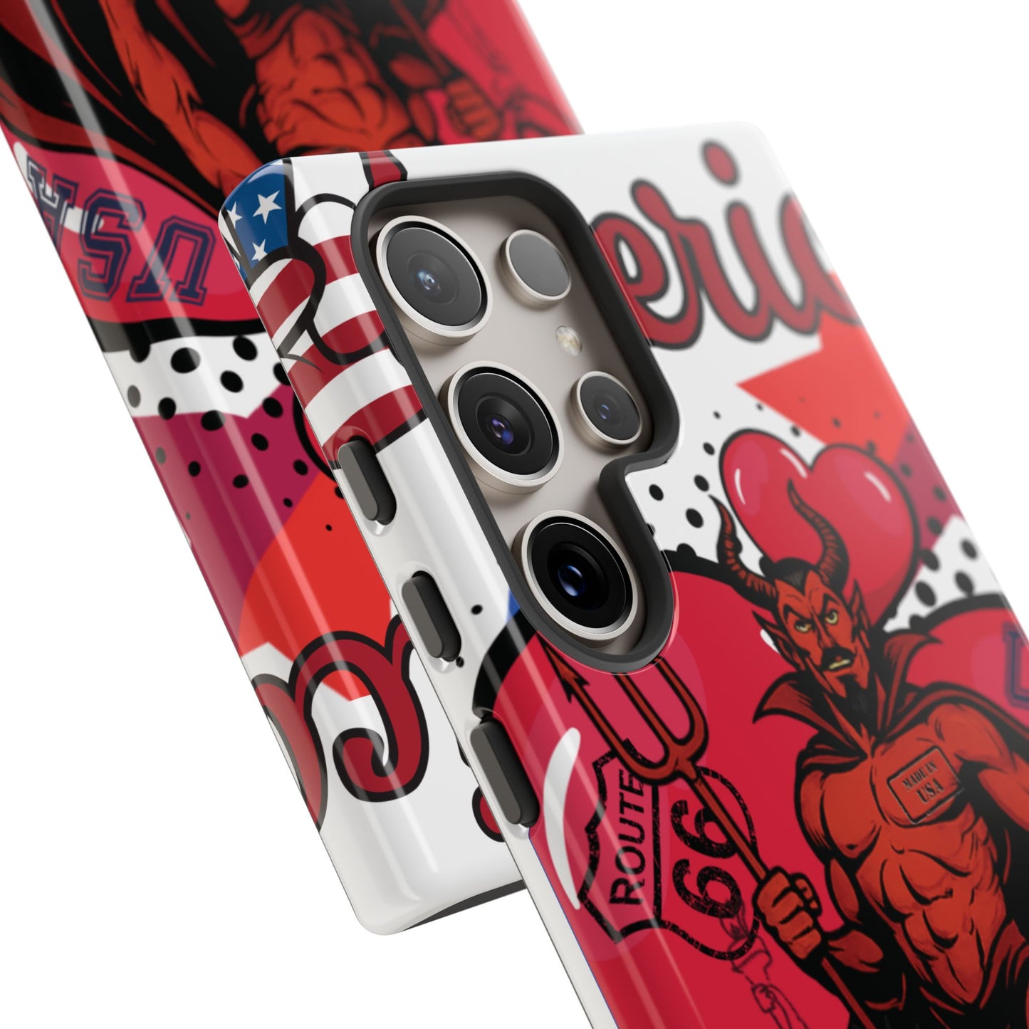 Etui na telefon „From Hell with Love - Made in USA” prosto z piekła rodem