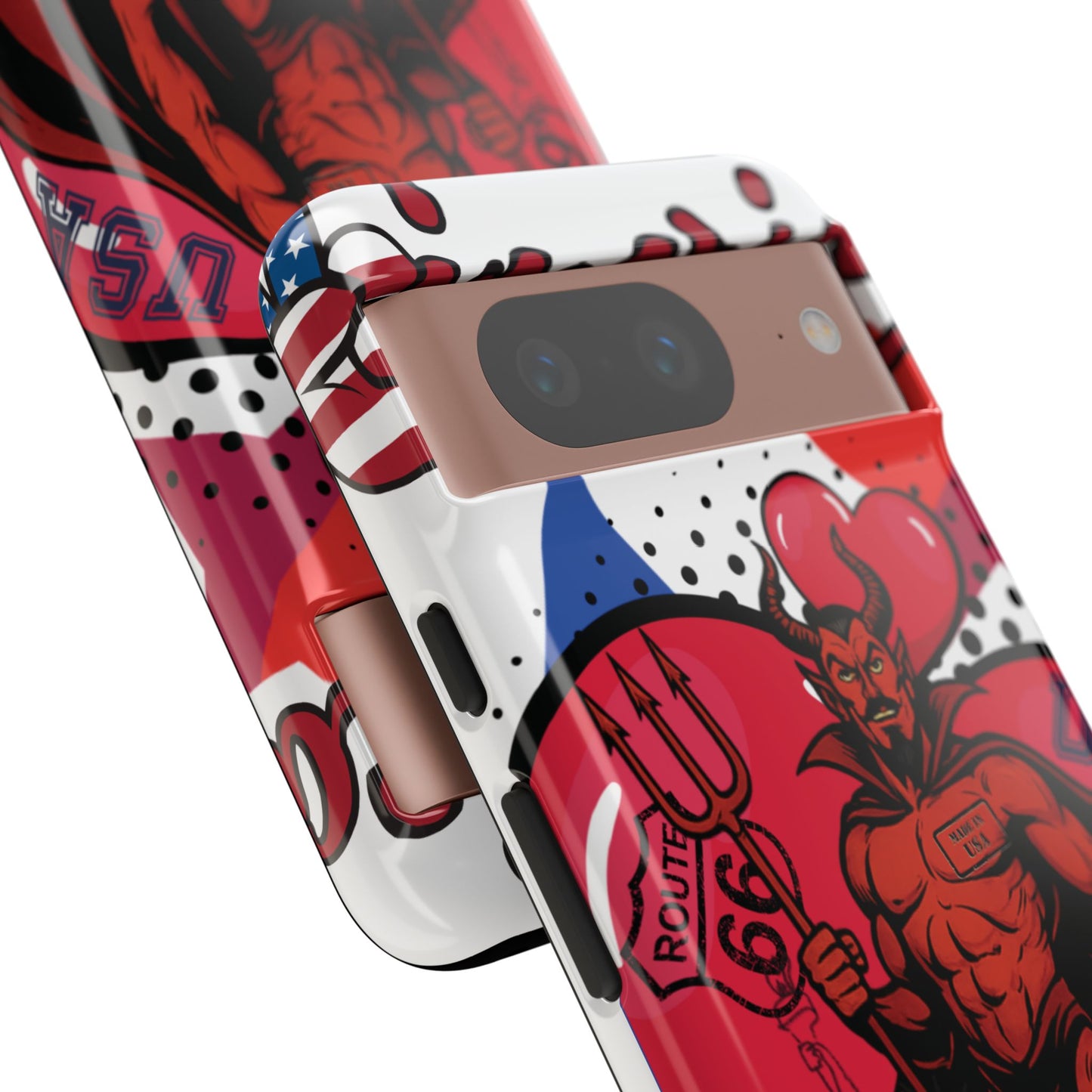 Etui na telefon „From Hell with Love - Made in USA” prosto z piekła rodem