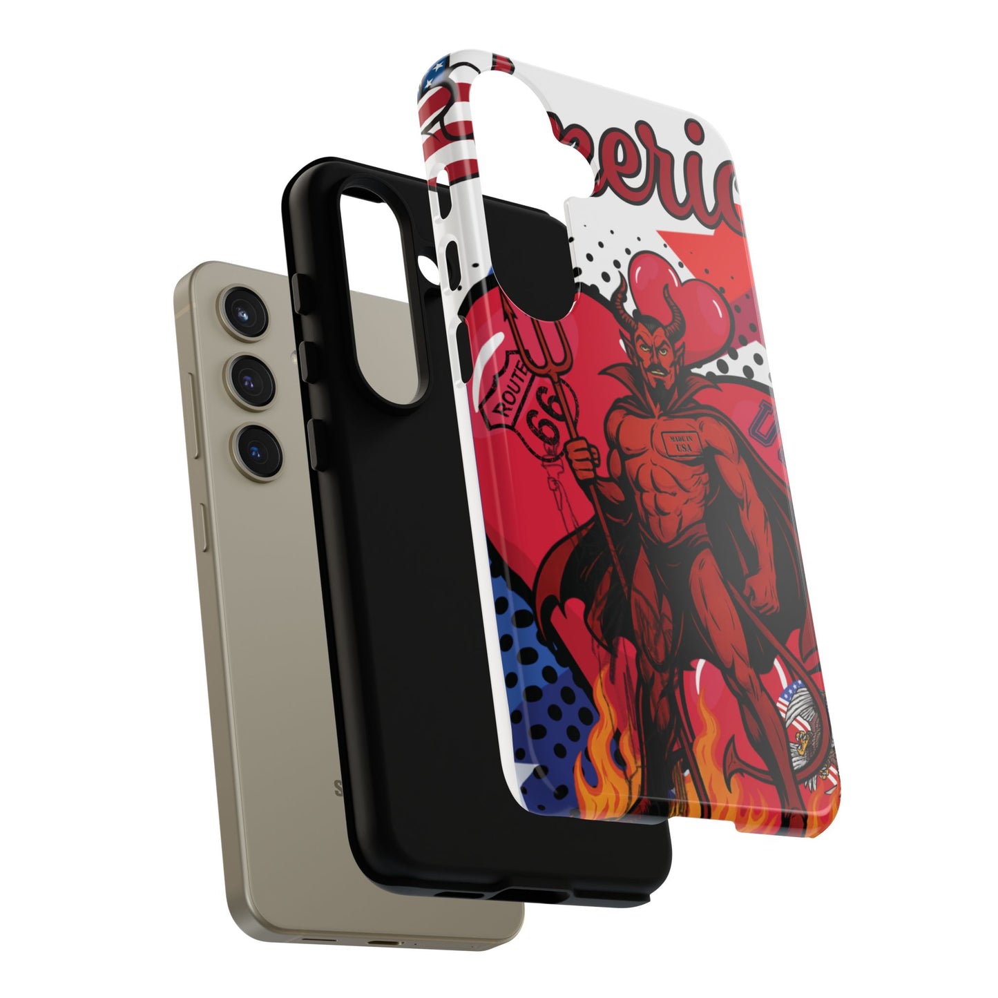 Etui na telefon „From Hell with Love - Made in USA” prosto z piekła rodem