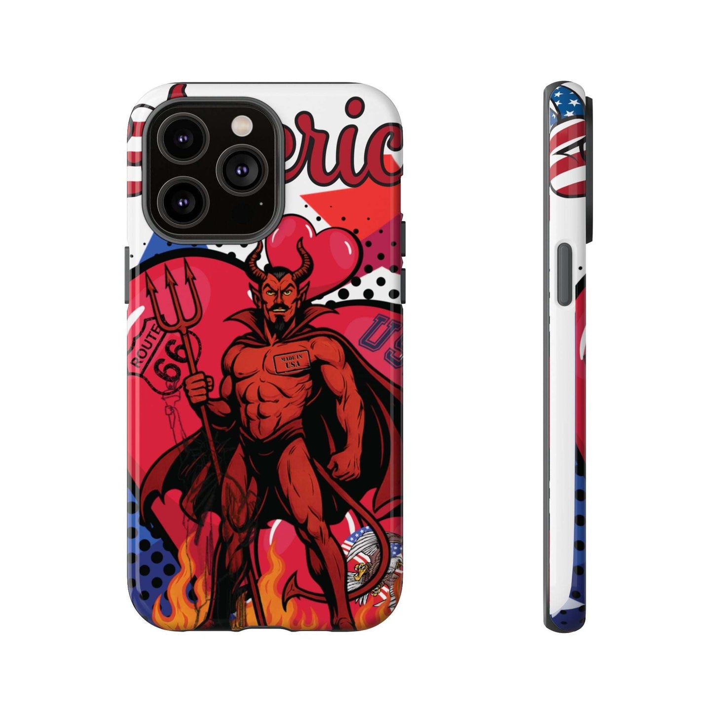 "From Hell with Love - Made in USA" Handyhülle direkt aus der Hölle