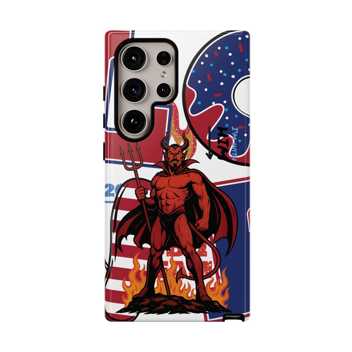 "From Hell with Love" phone case straight from hell