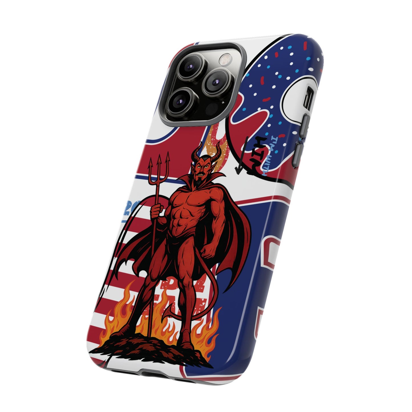 "From Hell with Love" phone case straight from hell