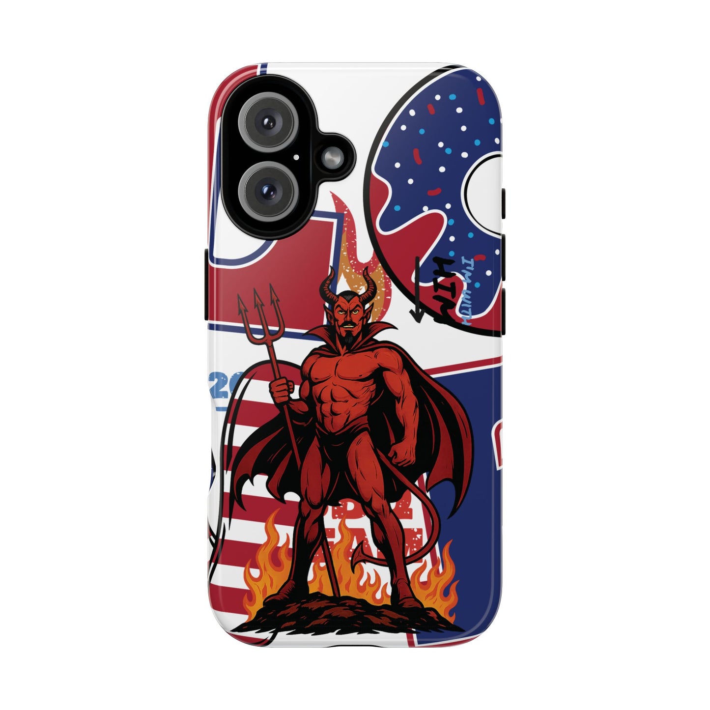 "From Hell with Love" phone case straight from hell