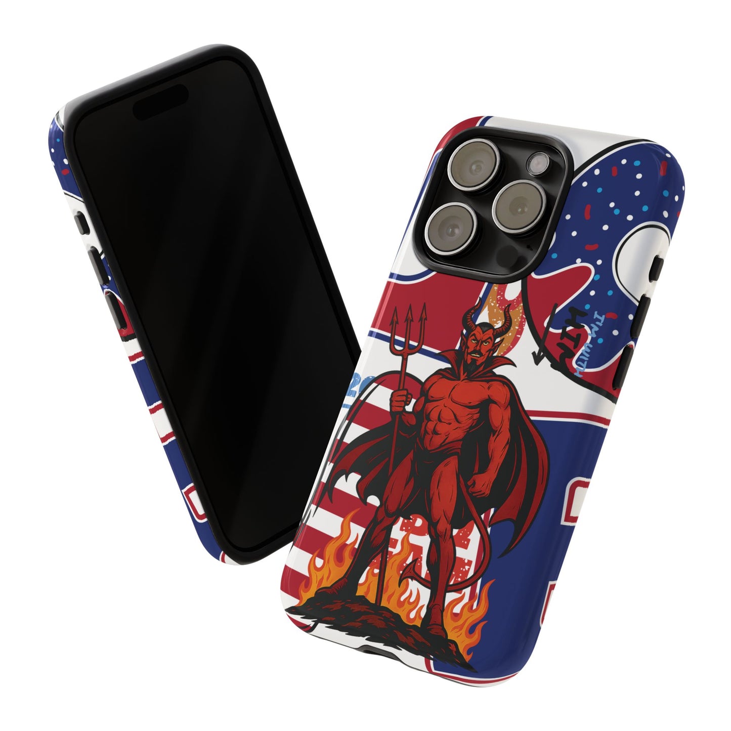 "From Hell with Love" phone case straight from hell