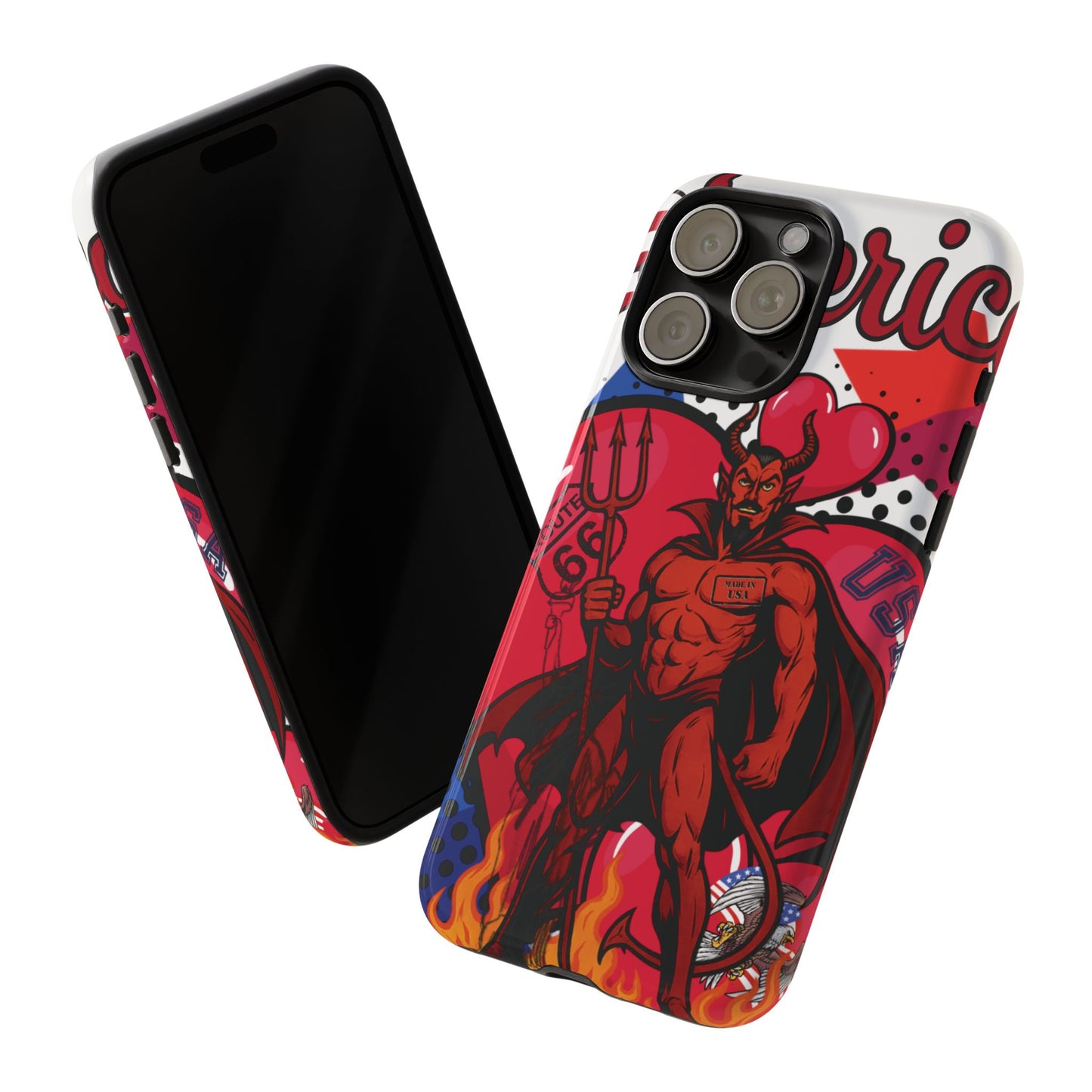 Etui na telefon „From Hell with Love - Made in USA” prosto z piekła rodem