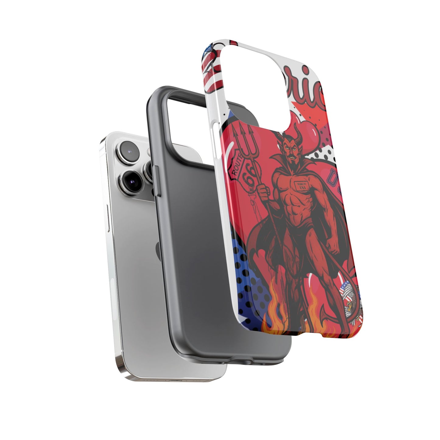 Etui na telefon „From Hell with Love - Made in USA” prosto z piekła rodem