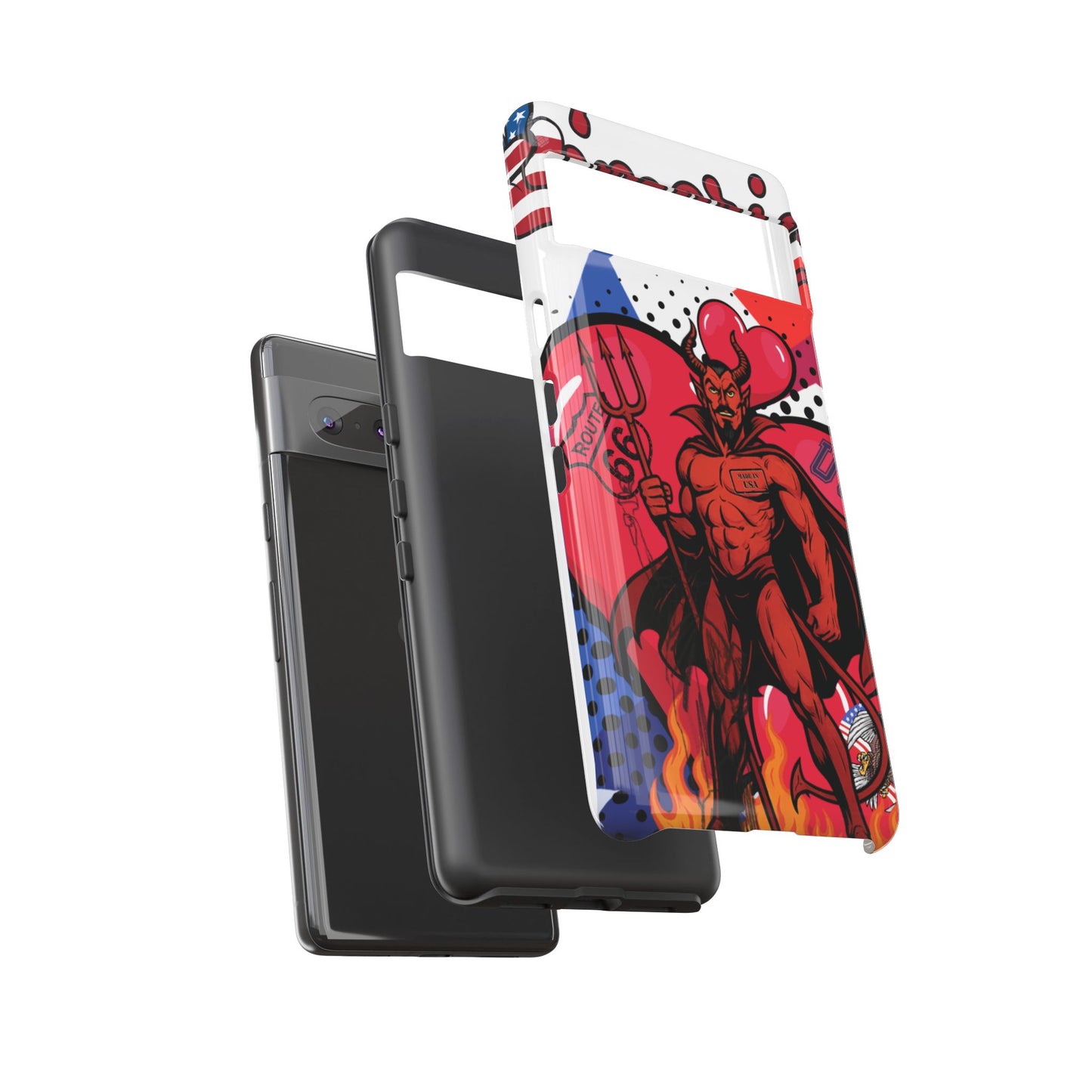 Etui na telefon „From Hell with Love - Made in USA” prosto z piekła rodem