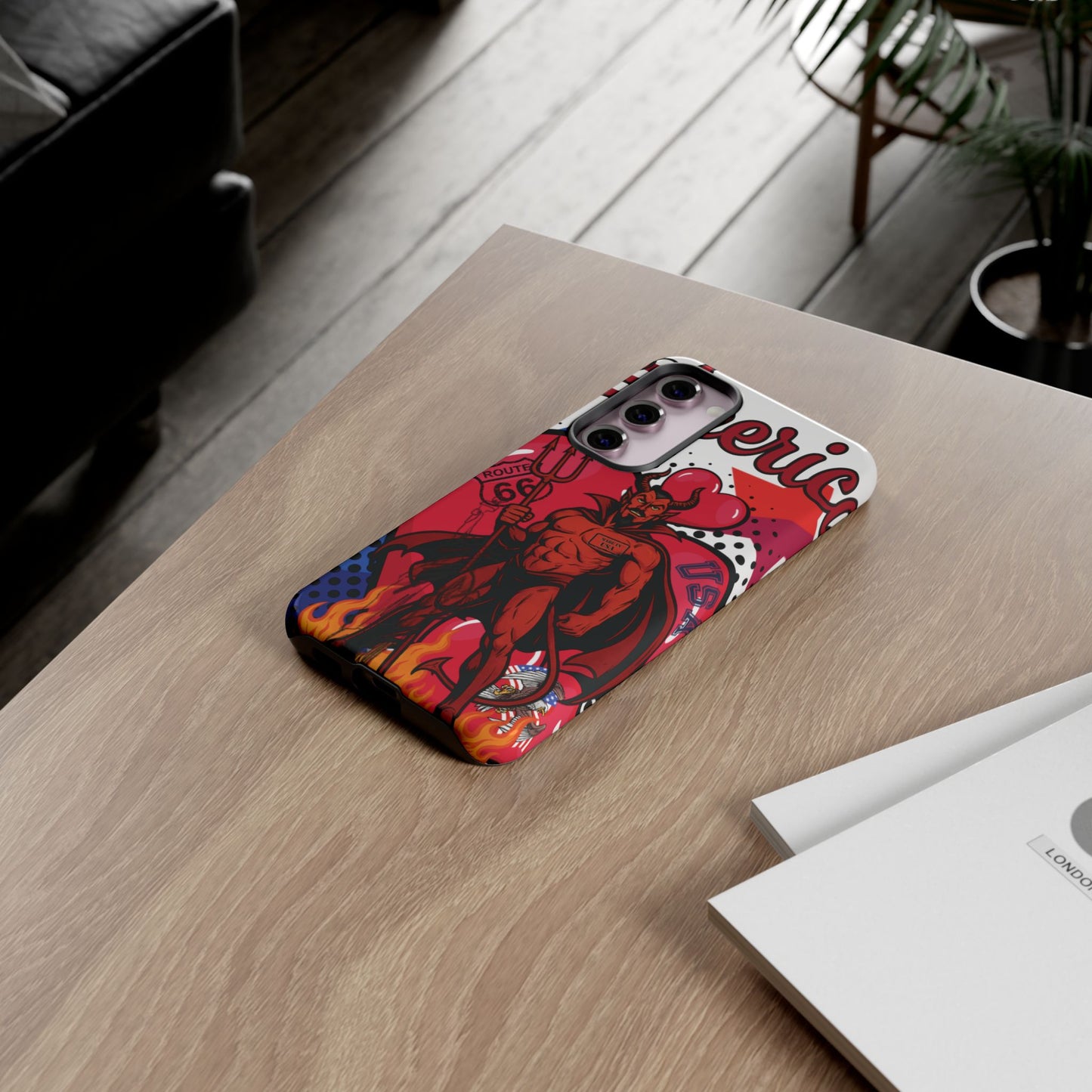 Etui na telefon „From Hell with Love - Made in USA” prosto z piekła rodem
