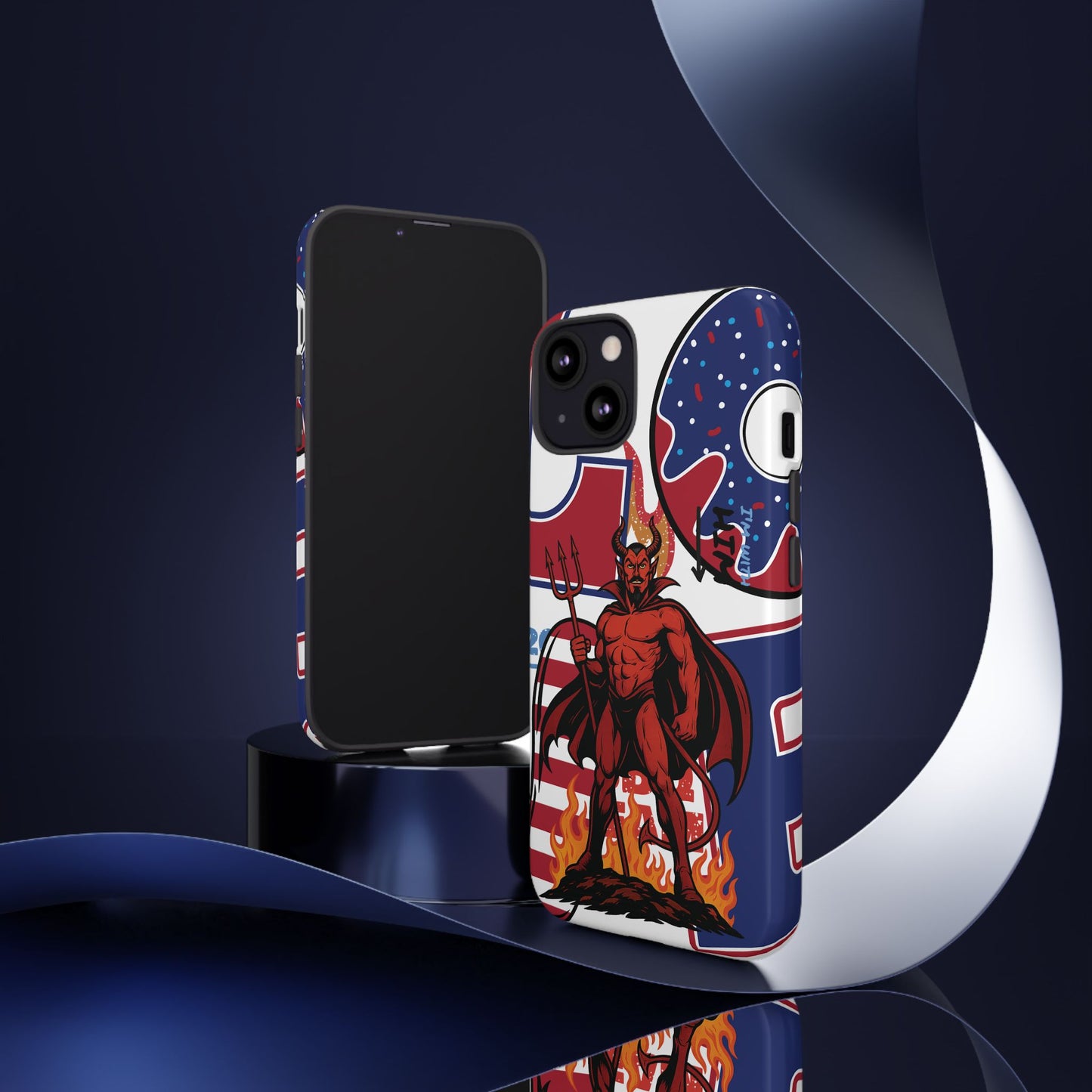"From Hell with Love" phone case straight from hell