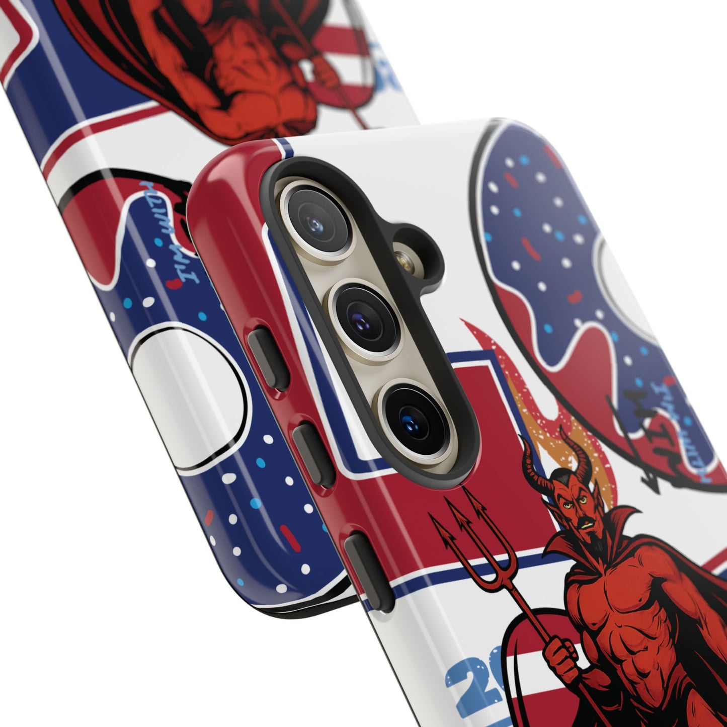 "From Hell with Love" phone case straight from hell