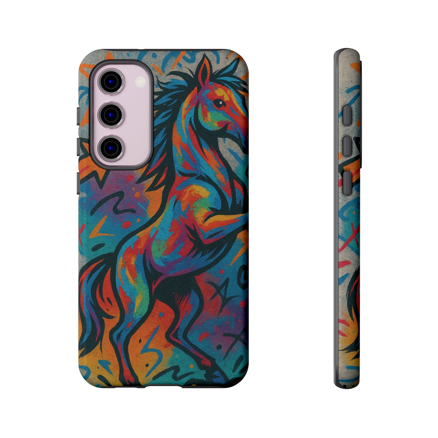 „Horse Power – Graffiti Horse Street Art Design”