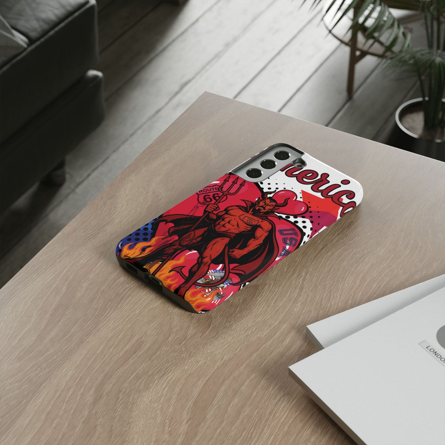 Etui na telefon „From Hell with Love - Made in USA” prosto z piekła rodem