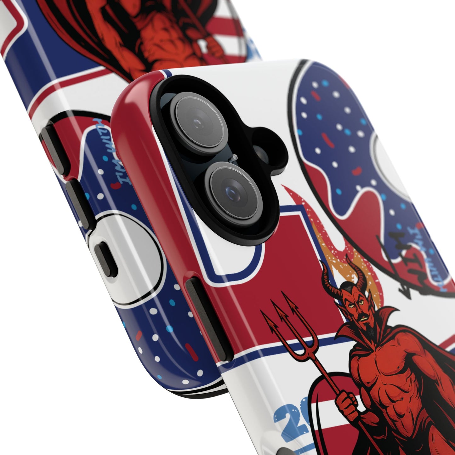 "From Hell with Love" phone case straight from hell