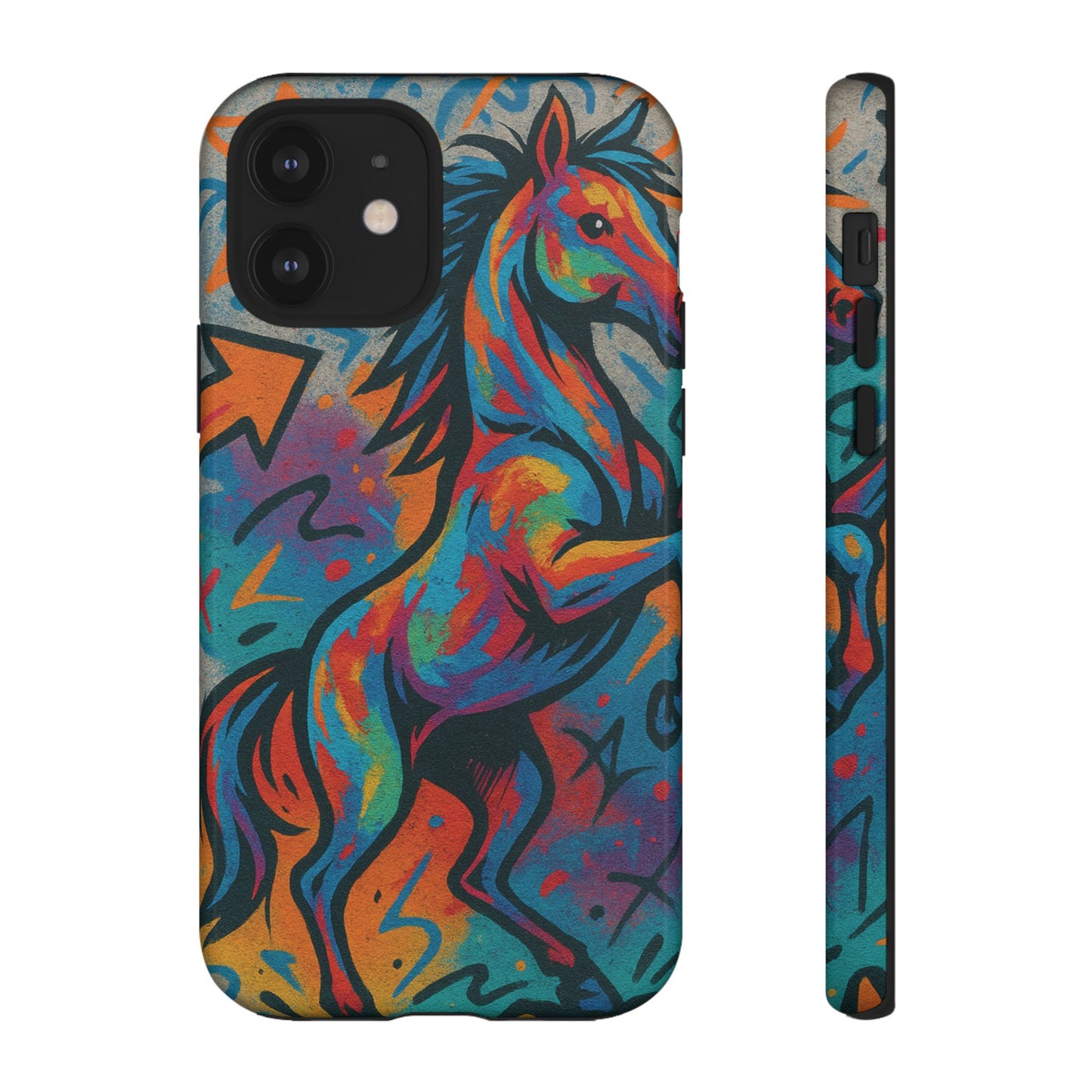 „Horse Power – Graffiti Horse Street Art Design”