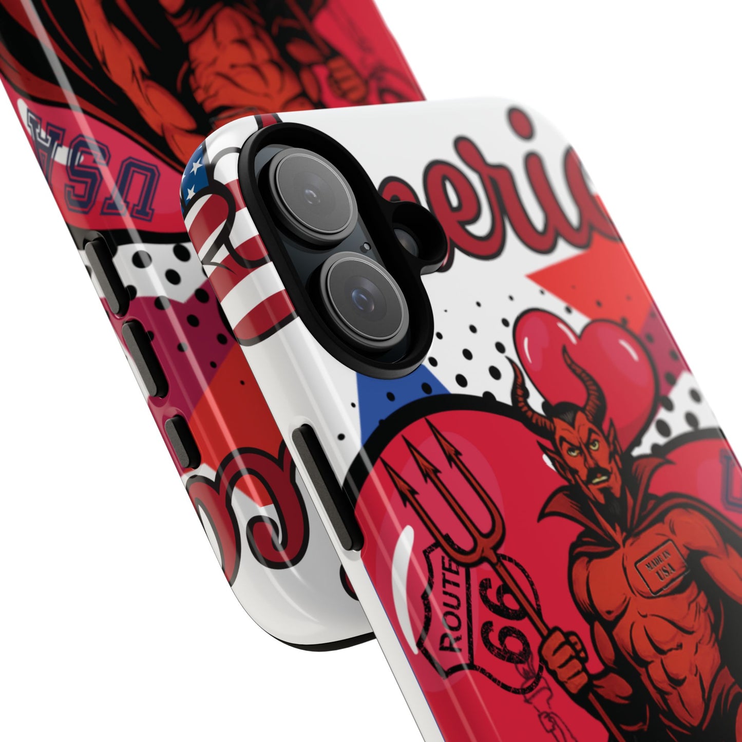 Etui na telefon „From Hell with Love - Made in USA” prosto z piekła rodem