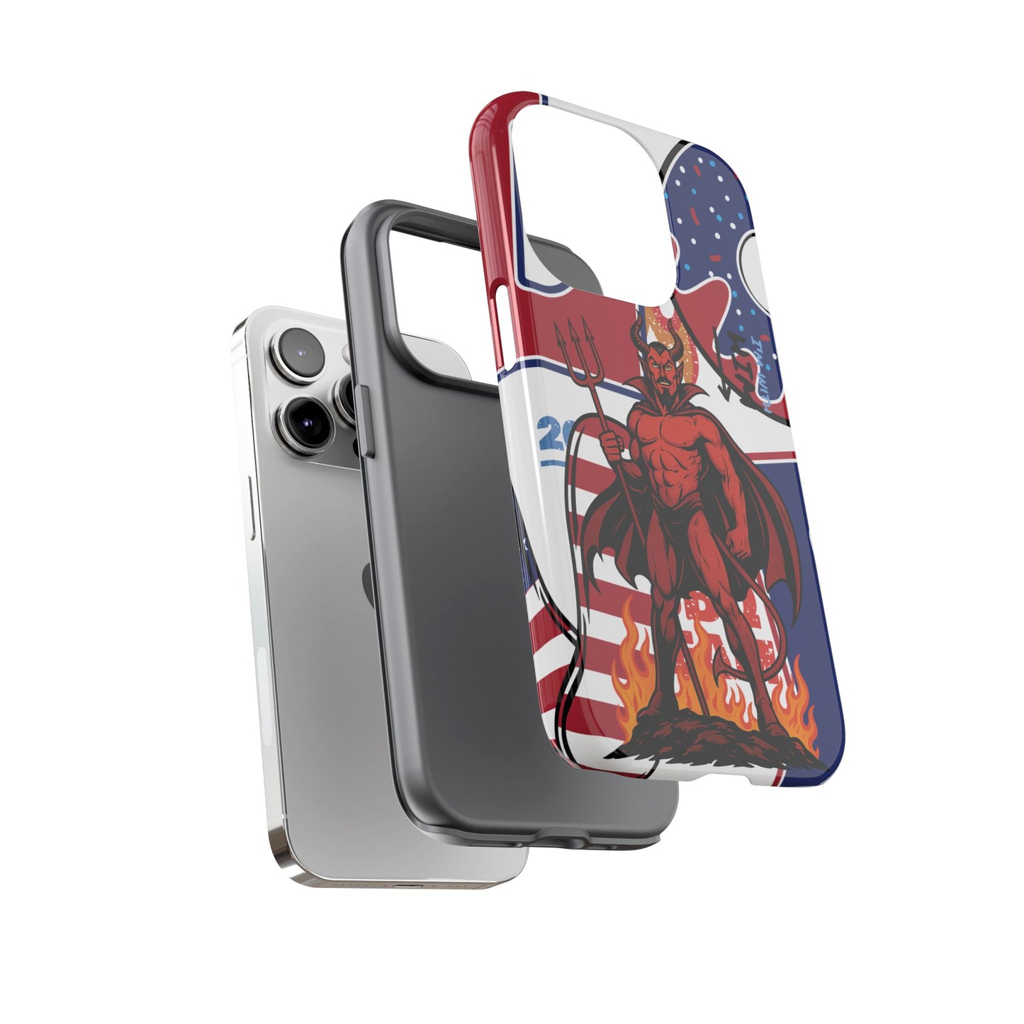 "From Hell with Love" phone case straight from hell