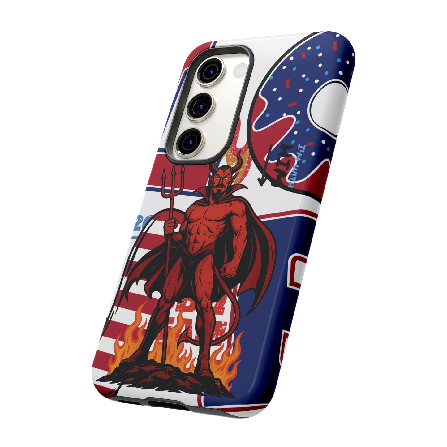 "From Hell with Love" phone case straight from hell