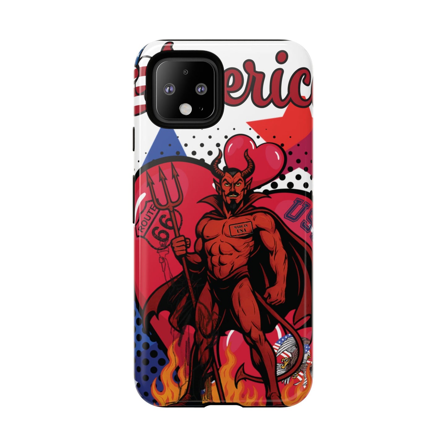 Etui na telefon „From Hell with Love - Made in USA” prosto z piekła rodem