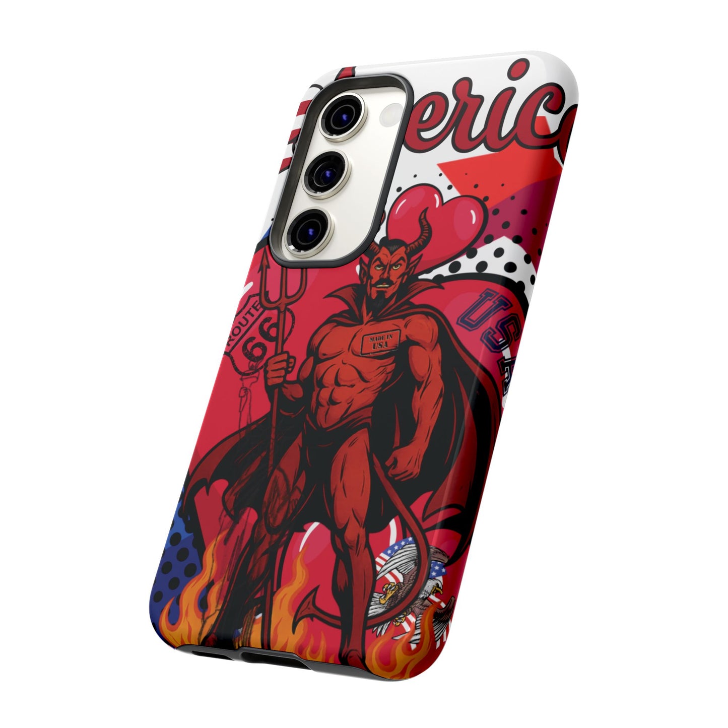 Etui na telefon „From Hell with Love - Made in USA” prosto z piekła rodem