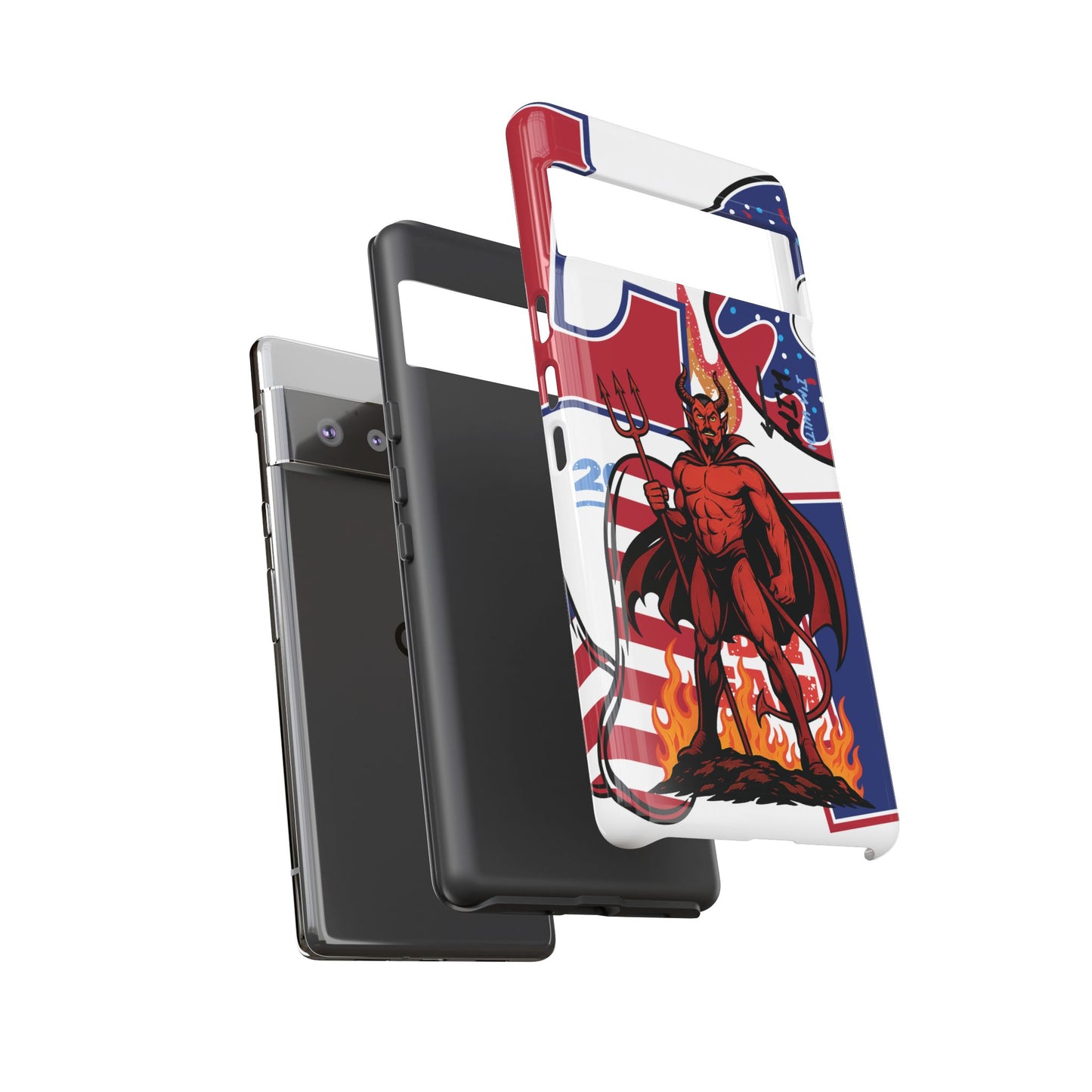 "From Hell with Love" phone case straight from hell