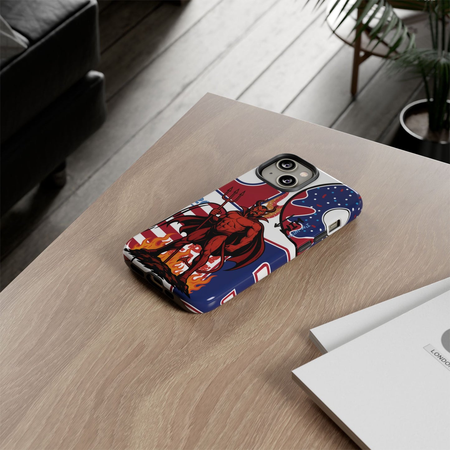 "From Hell with Love" phone case straight from hell