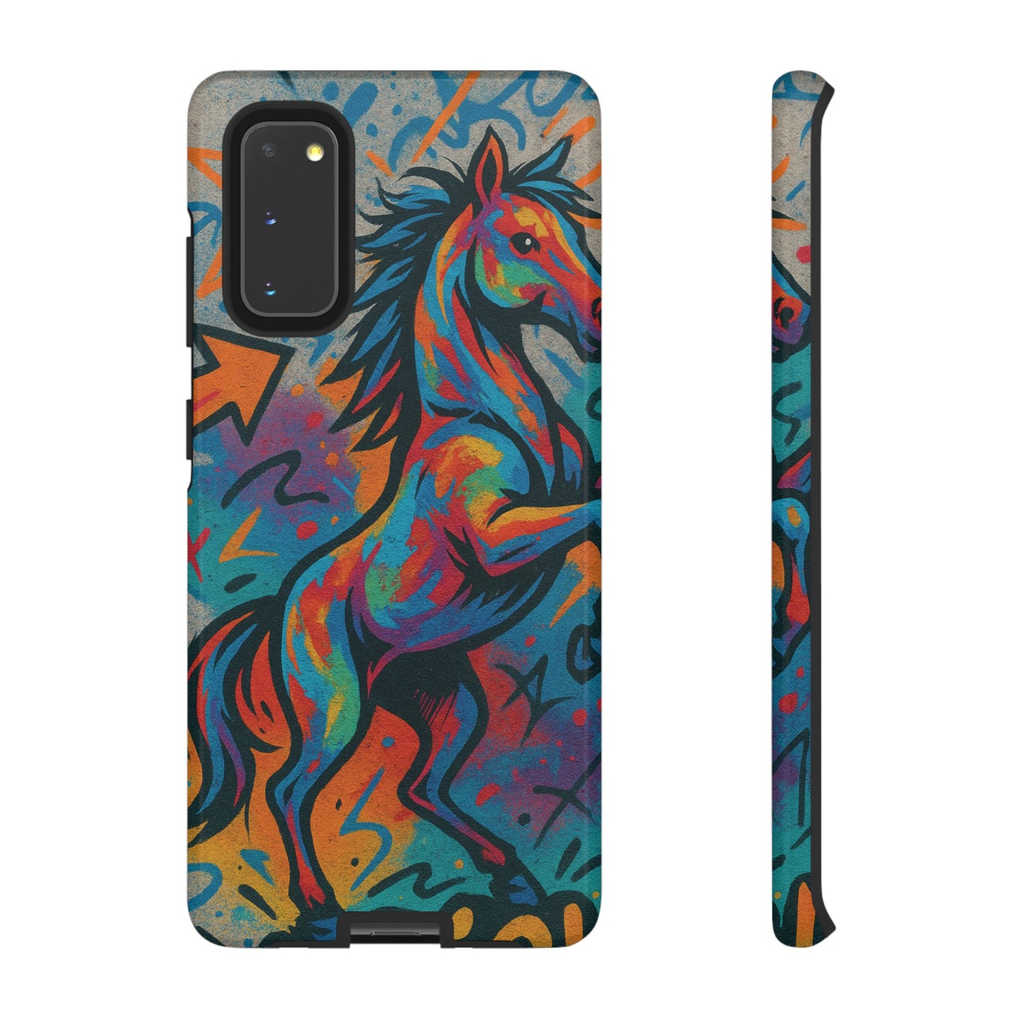 „Horse Power – Graffiti Horse Street Art Design”