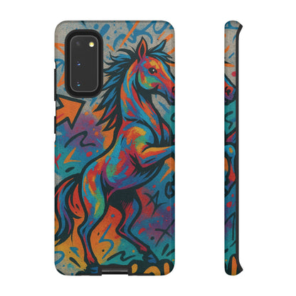 „Horse Power – Graffiti Horse Street Art Design”