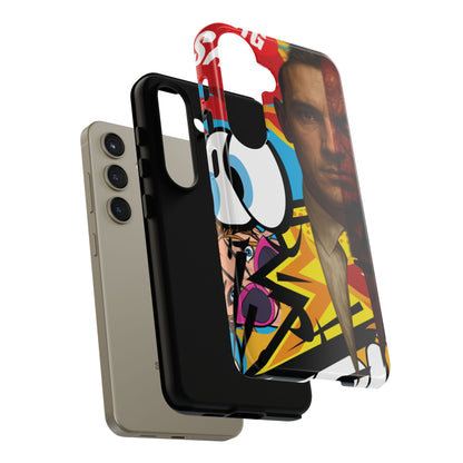"Between Madness &amp; Temptation" – Devilishly good Pop Art phone case